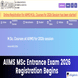 AIIMS MSc Entrance Exam 2026 Registration Begins; Apply by April 24 @aiimsexams.ac.in